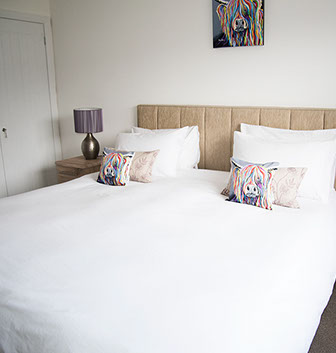 king size room self catering accommodation in Portree