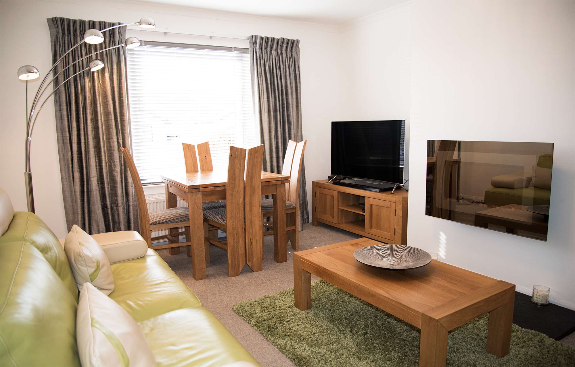 Spacious living room accommodation in Portree on the Isle of Skye