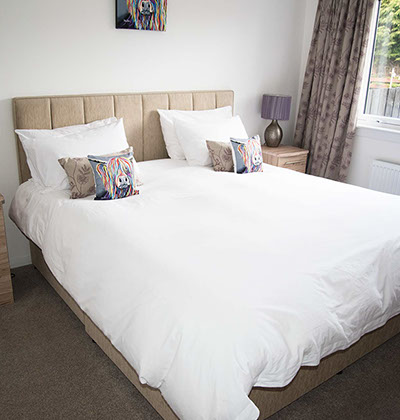 king size room self catering accommodation in Portree