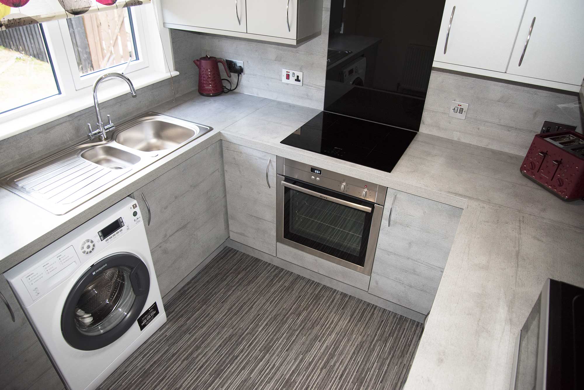 private modern bathroom self catering in Portree