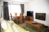 Living room accommodation on Skye self catering
