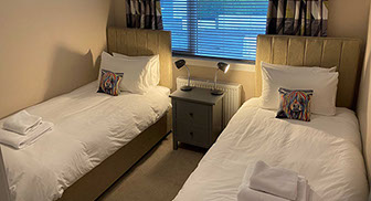twin room in Portree